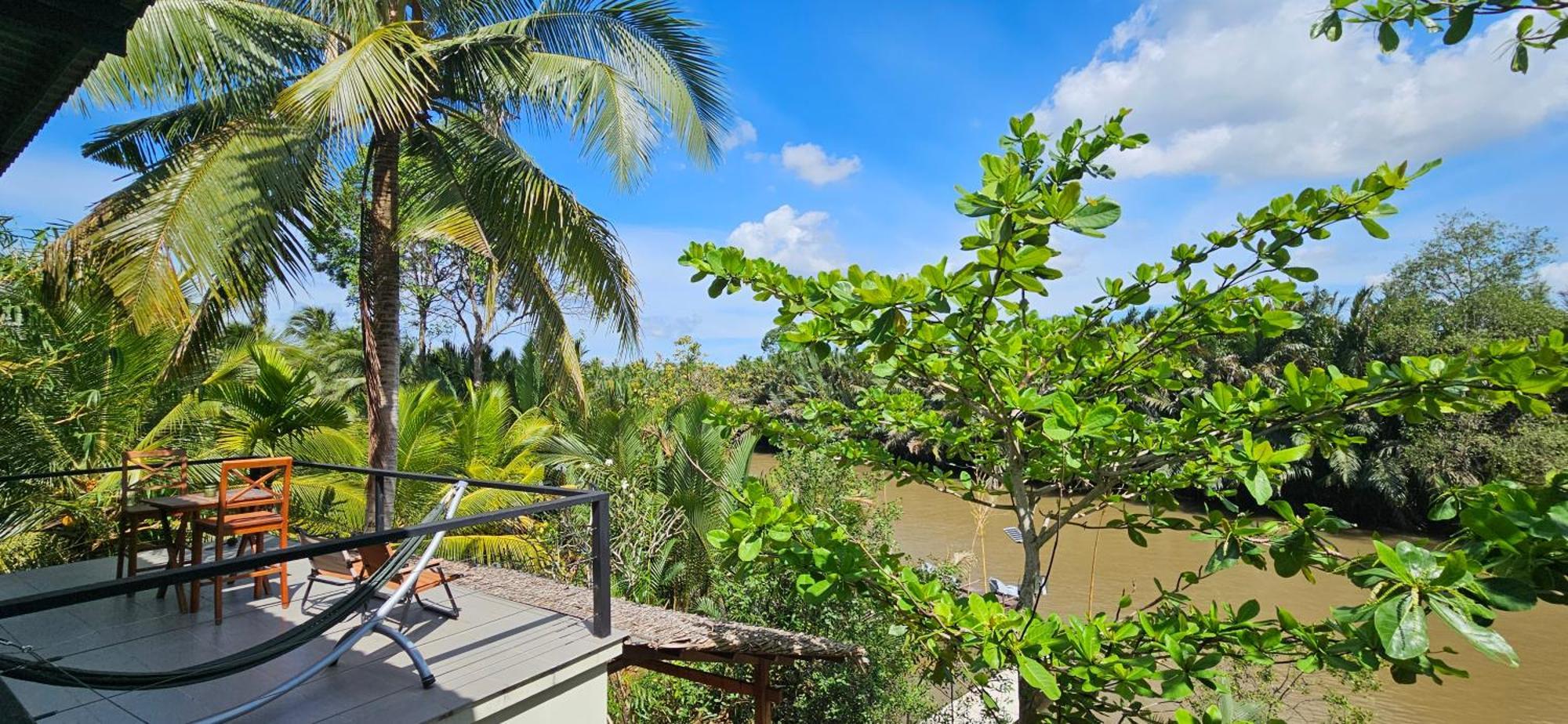Innerzen Riverside Homestay Ben Tre - Japanese Style Exterior foto